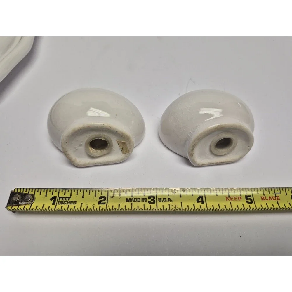 Vintage UCAGCO Deviled egg dish  w/ Egg Shaped S&P Shakers